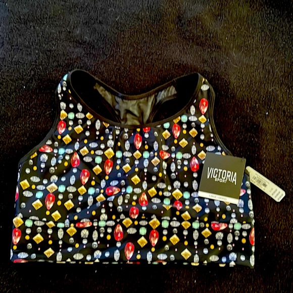 Victoria's Secret Other - NWT VS Sport - jewel pattern sports bra